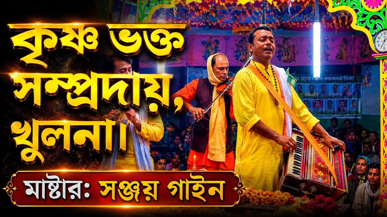 সঞ্জয় গাইনের সুমধুর কন্ঠে নামসুধা পরিবেশন / কৃষ্ণ ভক্ত সম্প্রদায়,খুলনা / Nam Kirtan @GourKirtanMedia