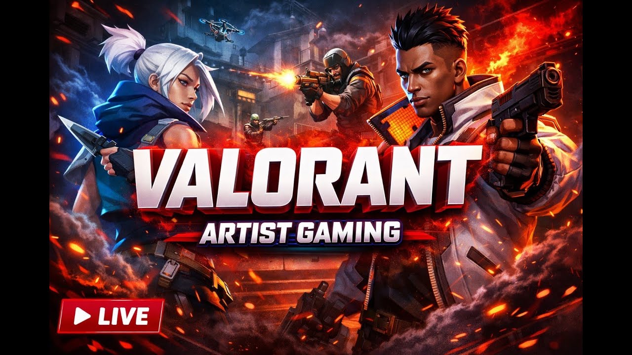 VALORANT India Live 🔴 Pro Gameplay & Chill Vibes | Artist Gaming