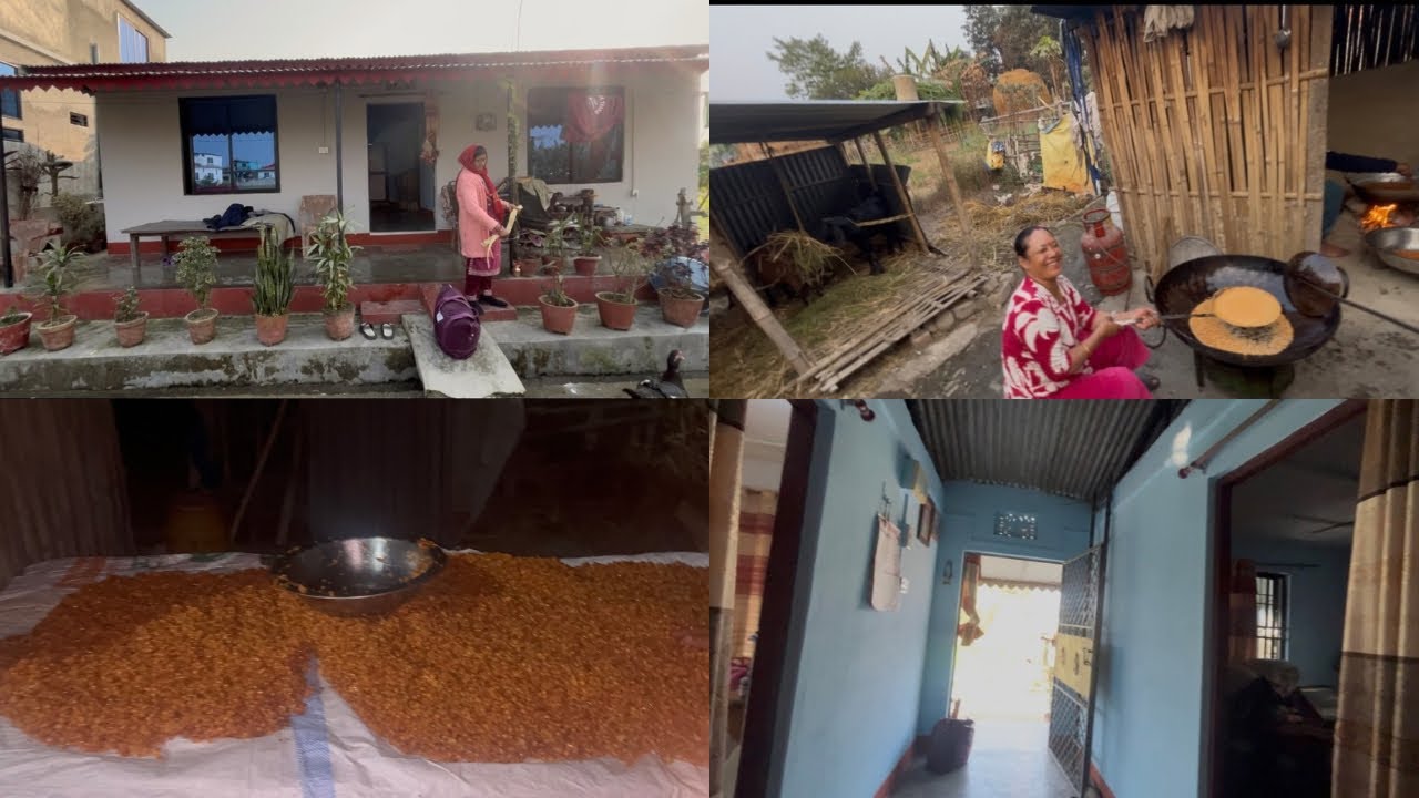 colour lagayara yasto vayo ghar  🏠❤️ @Mamatavlogs2053 