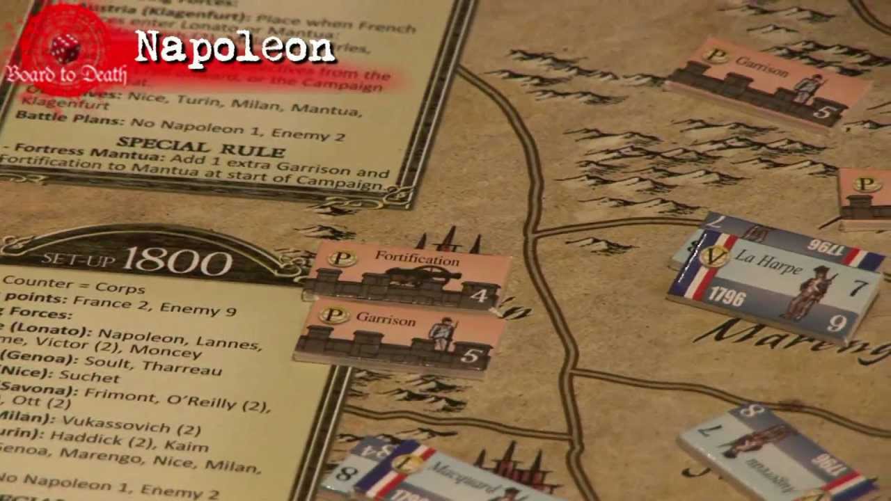 Napoleon Single Player Board Game Review