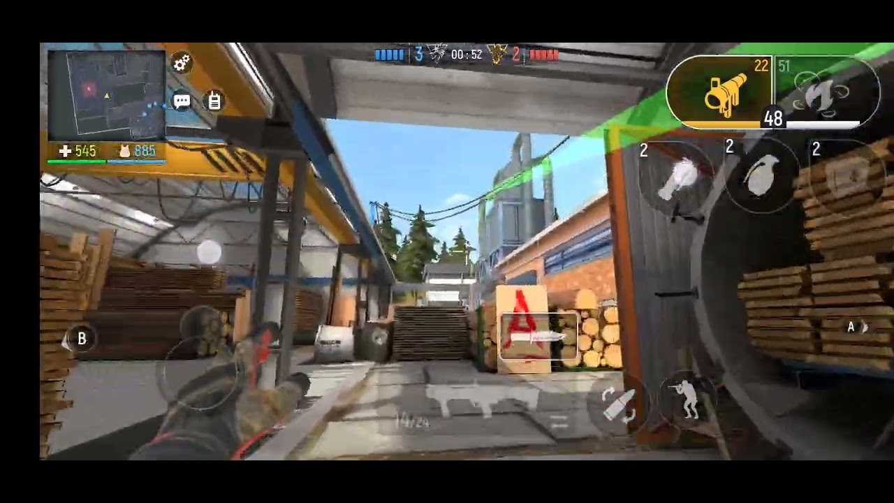 Modern ops - 1 vs 2 💣 (Facility) Gameplay 