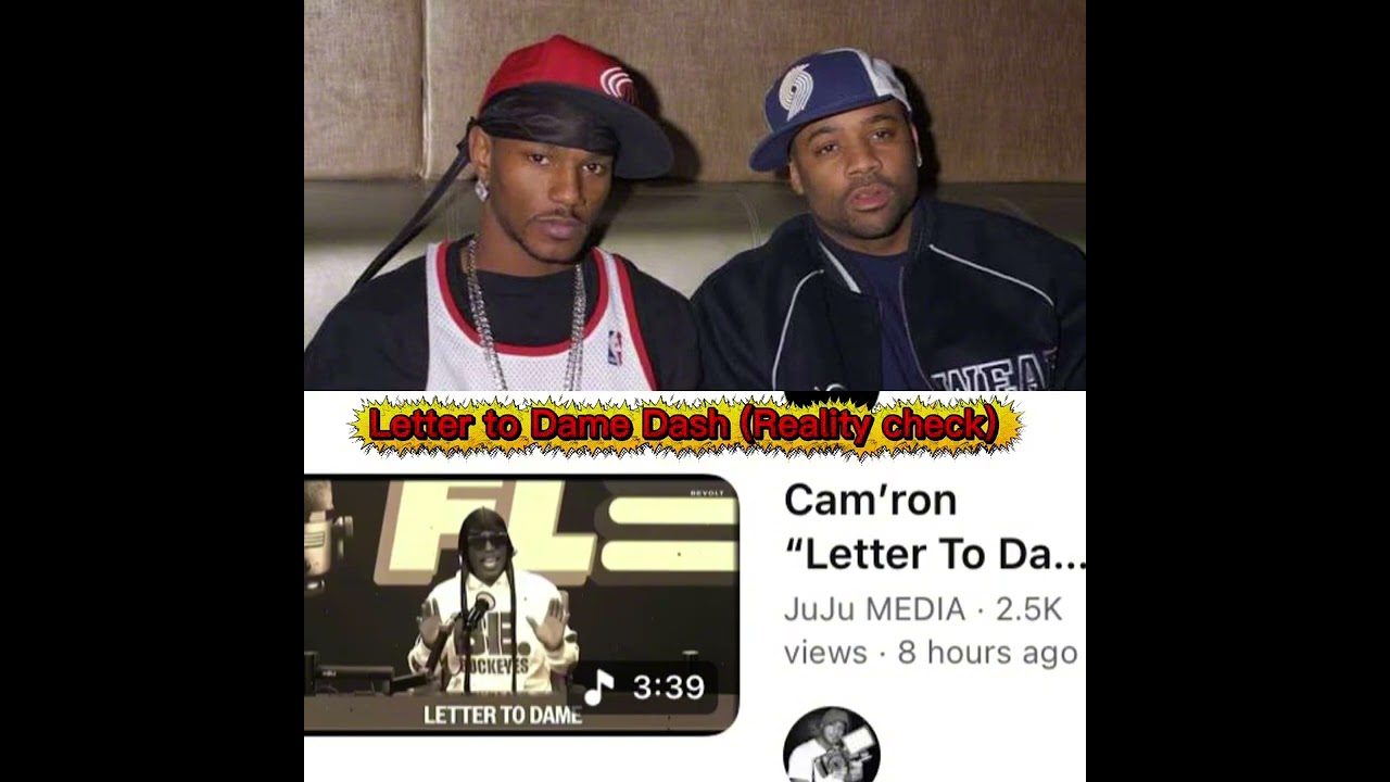 Camron  Letter to Dame (diss or reality check) @mrcamrontv @itiswhatitispodcast1 #rapper