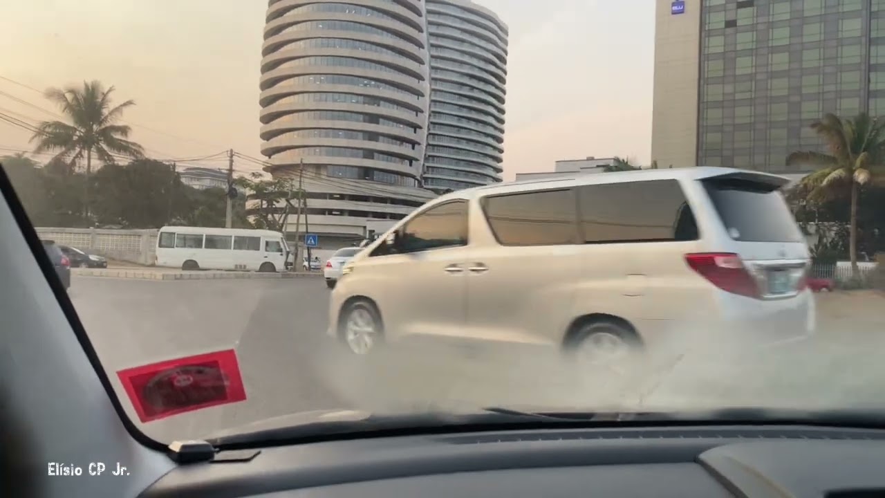 Maputo Moçambique, Avenida Marginal até ao Baía Mall