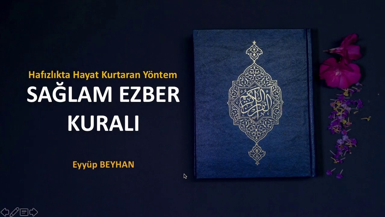 Sağlam Ezber Kuralı- Hafızlık Teknikleri-2 I EYYÜP BEYHAN