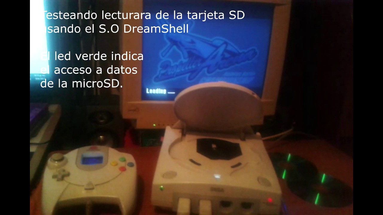 Dreamcast Multi-mods || DreamShell || VGA-mod || Led-mod || SD-mod