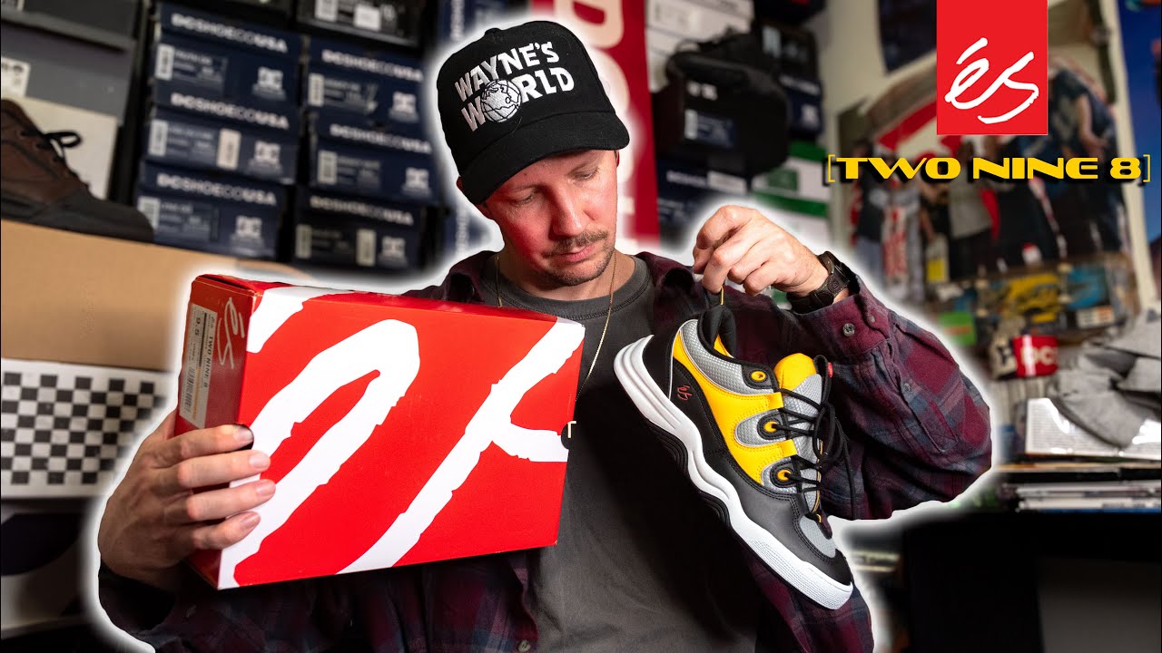 UNBOXING eS TWO NINE 8 SKATE SHOES AND 2003 eS DISTRIBUTOR CATALOG