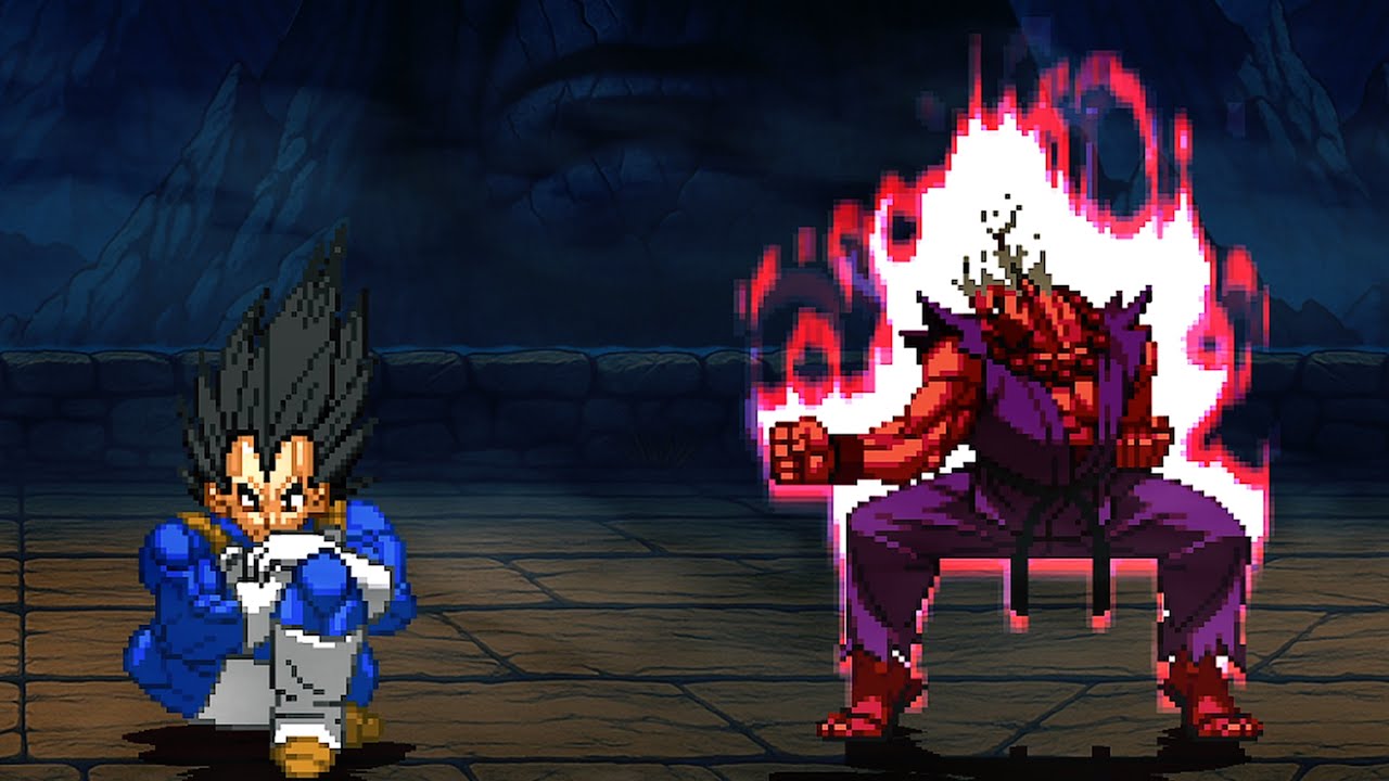 Vegeta Vs. Shin Akuma - Absolute Power