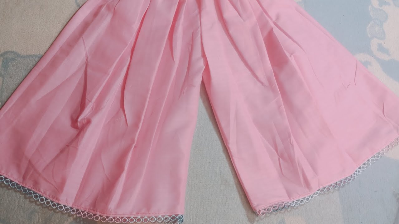 1-2 Years Baby skirt salwar Cutting and Stitching.very easy way.