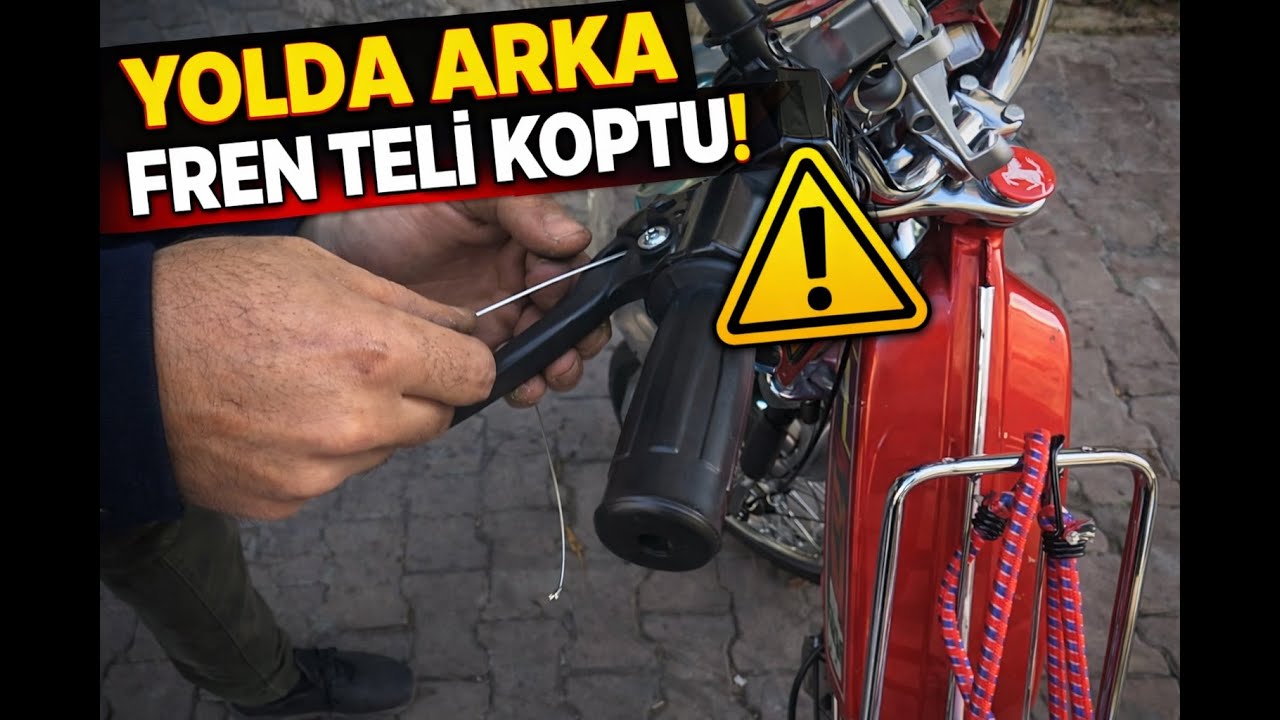 YOLDA FREN TELİ KOPTU! ⚠️ USTA SİZCE DOĞRU MU TAKMIŞ #fren#frenteli#arkafren