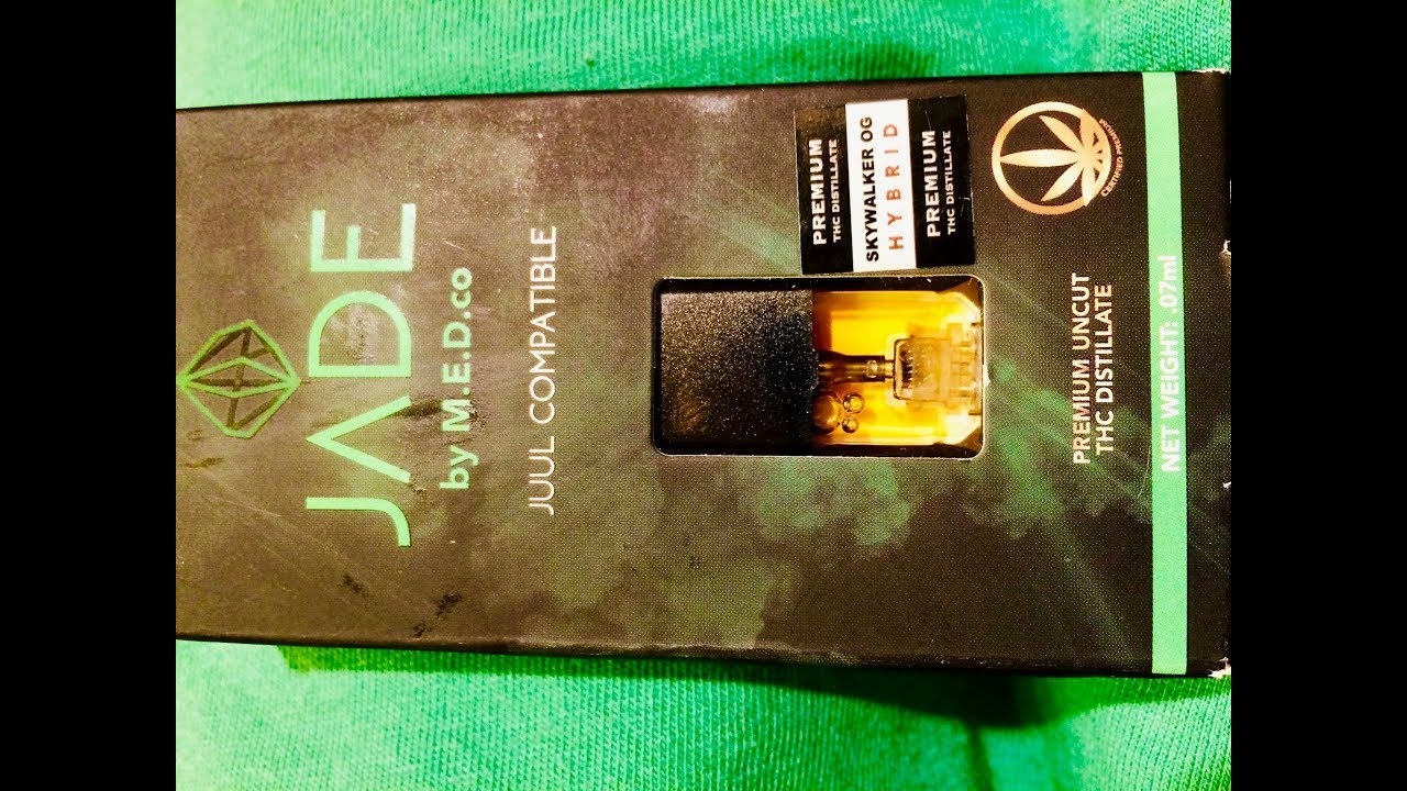 JADE by M.E.D.co (JUUL compatible)- Skywalker OG (Hybrid) THC Pod review