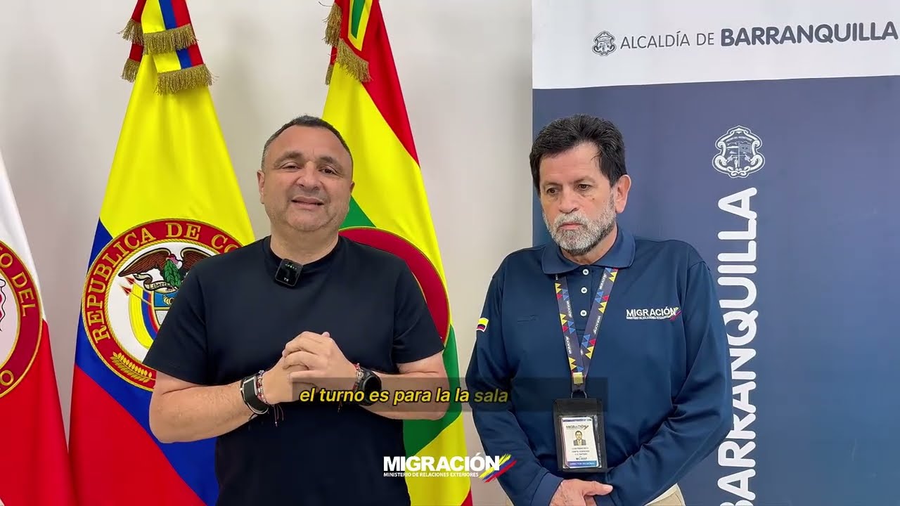 Nueva Sala Transitoria para Migración Colombia en Atlántico gracias a la Alcaldía de Barranquilla