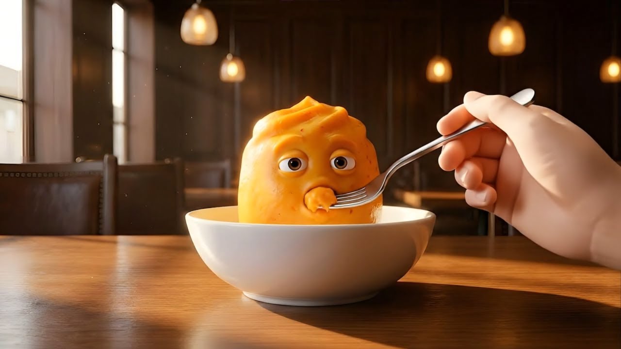 What If Your Food Had Feelings 🍽️  ASMR AI