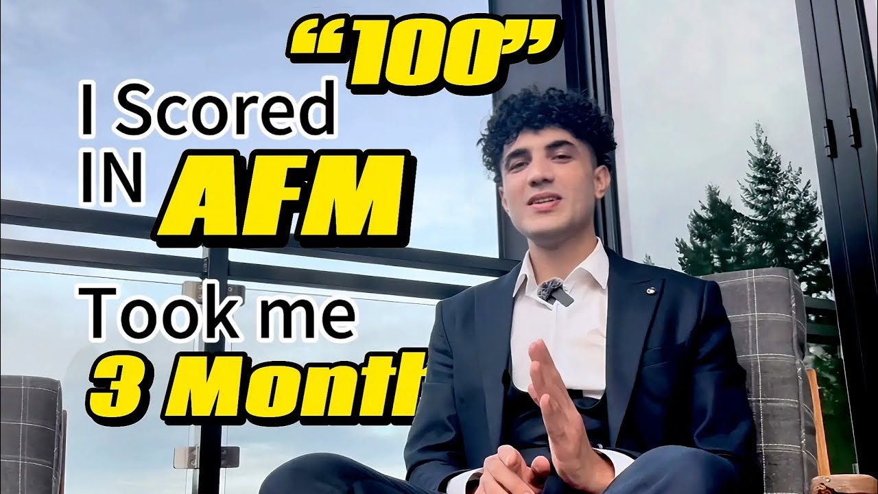 How to pass ACCA AFM… Skipping tough parts! | Took me 3 Months