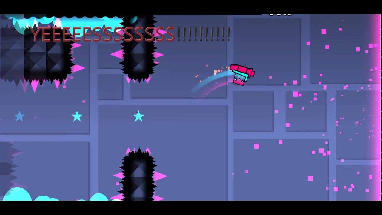 YEEEEEEEESSSSSS!!!!!! Geometry dash #2