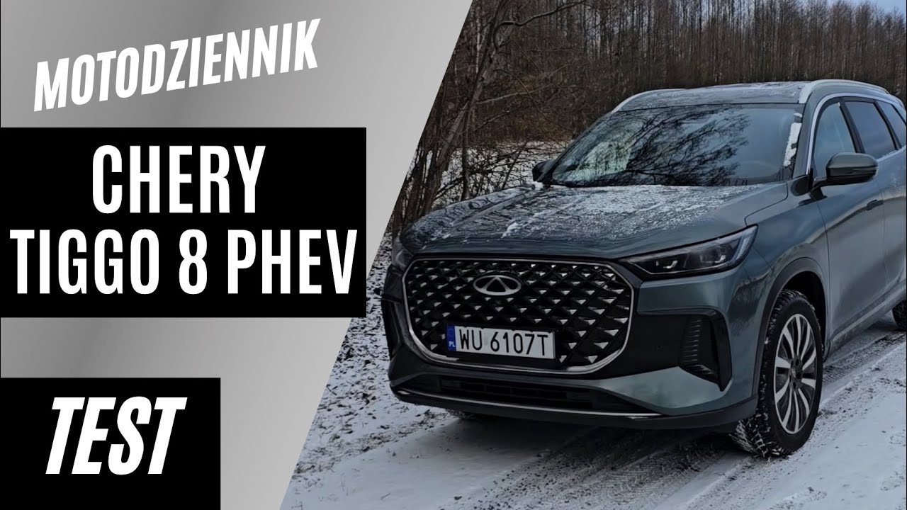 #Motodziennik test - Chery Tiggo 8 - hybryda z trybem żółwia za 166k