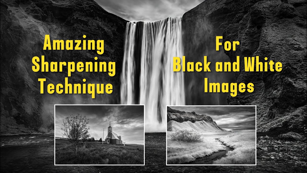 How to sharpen images the perfect way.