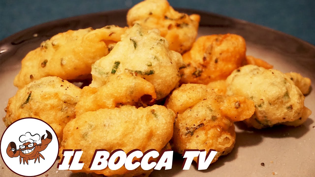 796 - Frittelle di gamberi e salicornia, una vera leccornia! (antipasto/secondo sfizioso e facile)