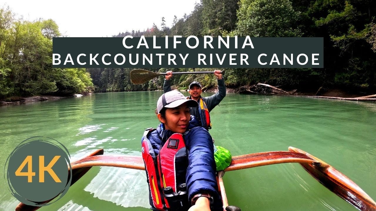 Back Country Canoeing | California HWY 1| Big River, Mendocino [Relaxing /Chill Nature Music]