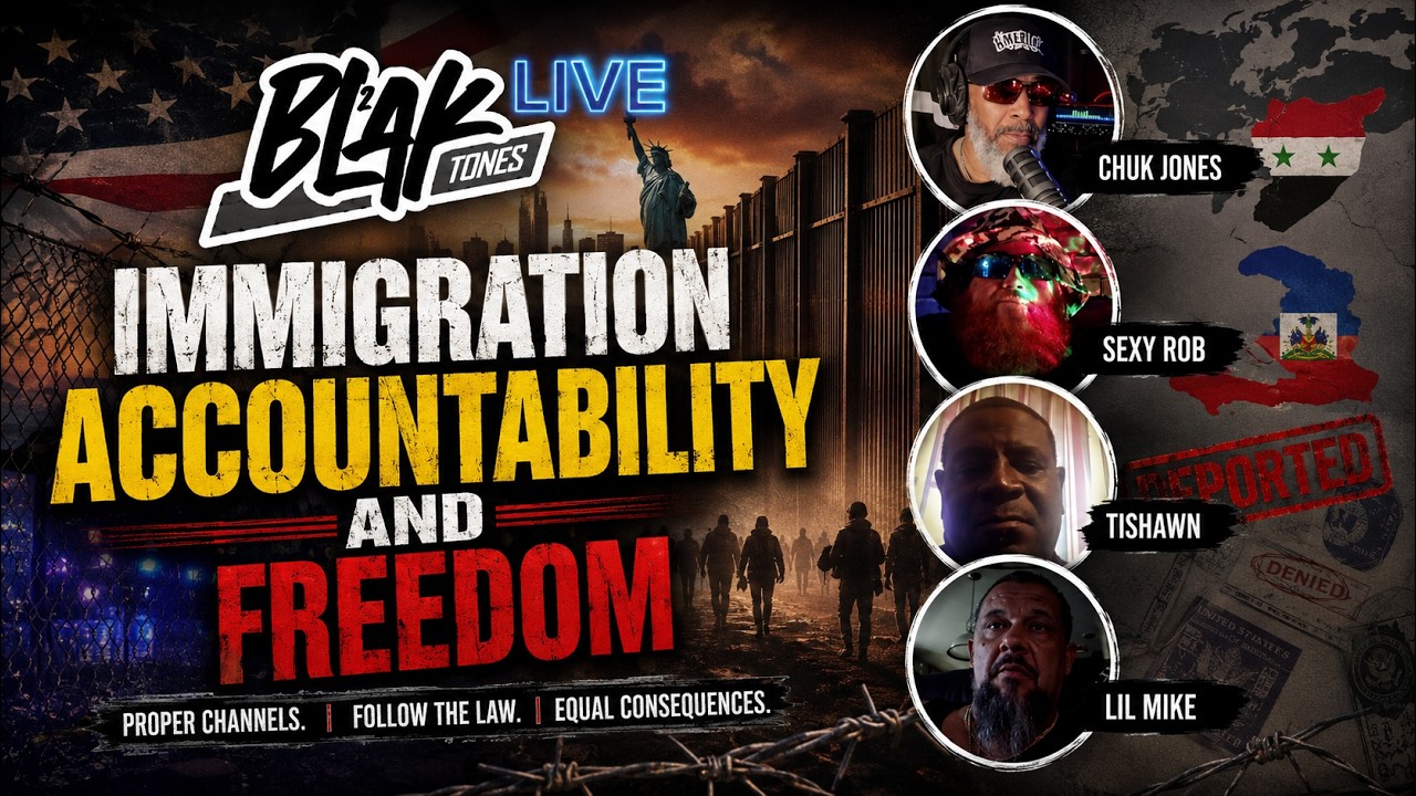 Immigration, Deportation & America: Haitians, Syria, Borders, Crime & Freedom | BlaakTones TV Live