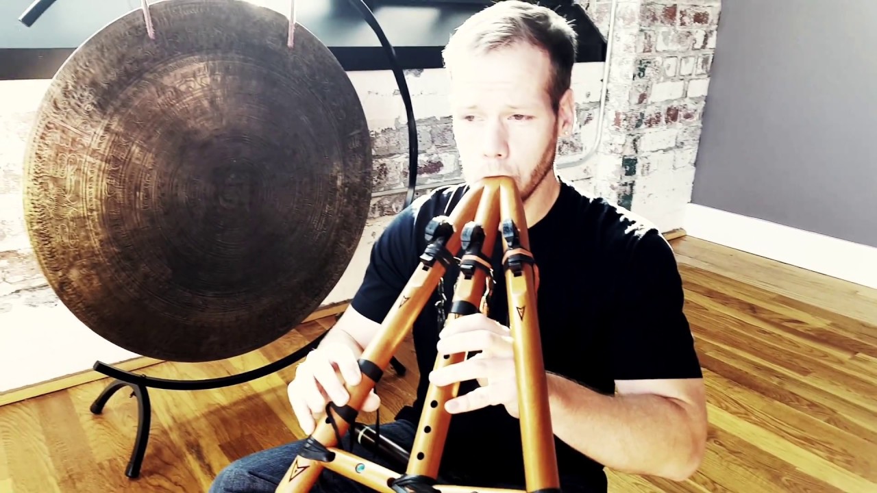 Behind Blue Eyes | Triple Native American Flute | Jonny Lipford
