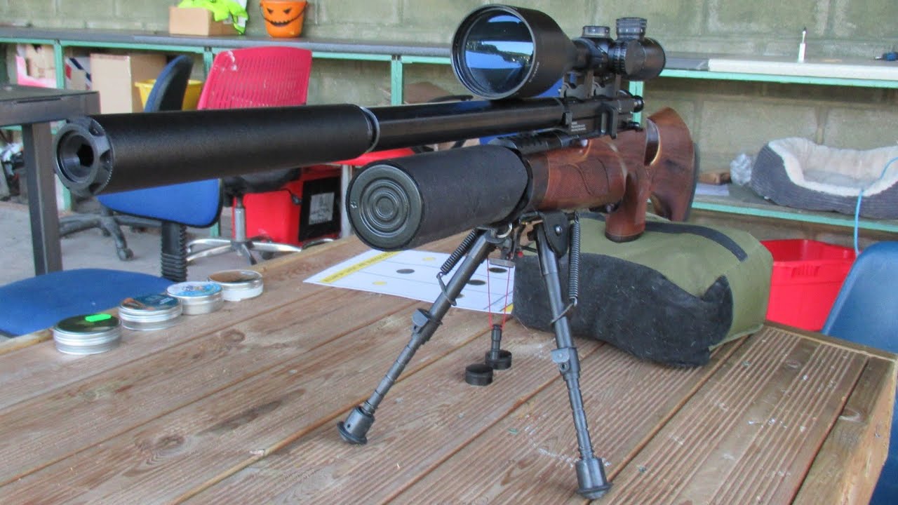 The BSA R10 Mk2 50 yard pellet test