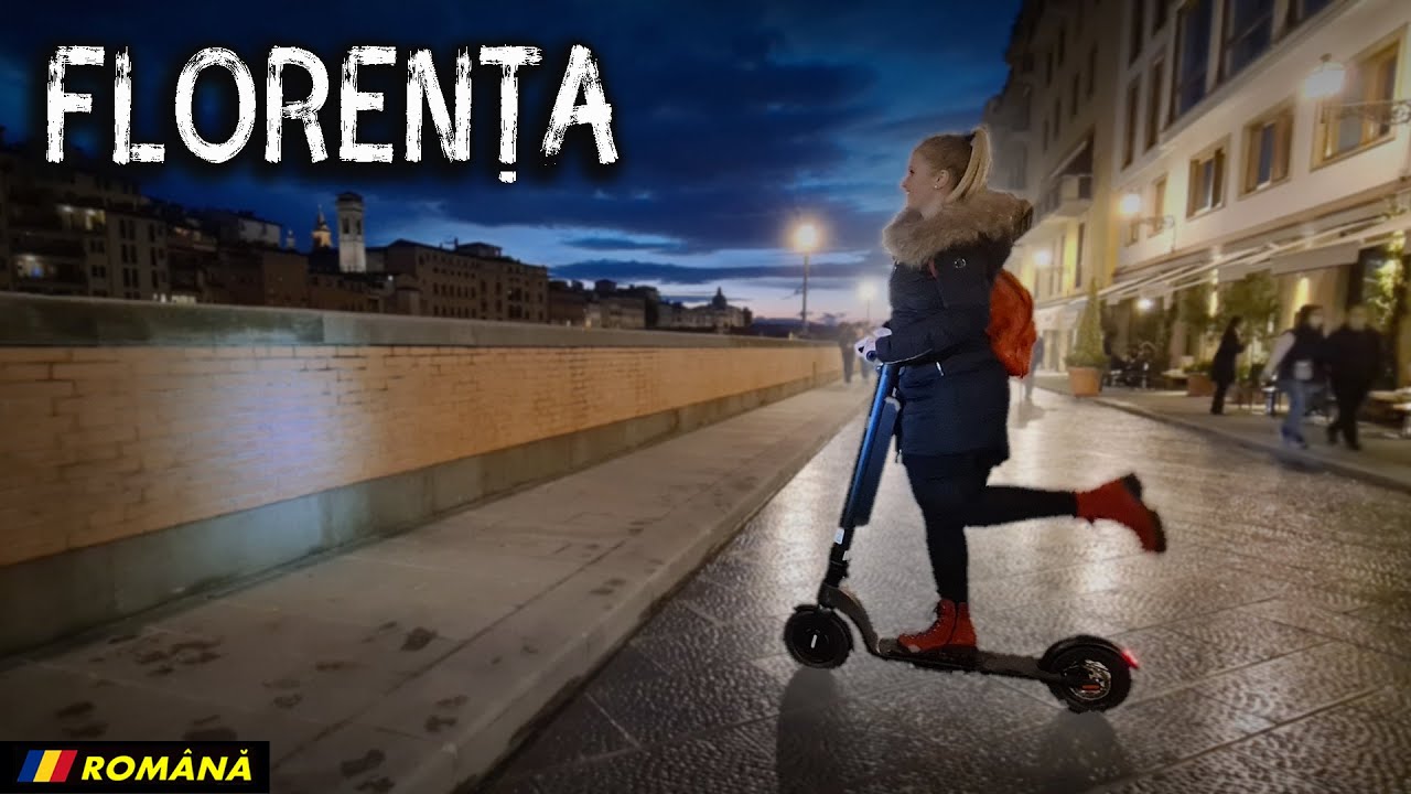 🇮🇹 FLORENȚA - DA sau NU? (Italia vlog - cu trotinete electrice prin Florența). Limba română