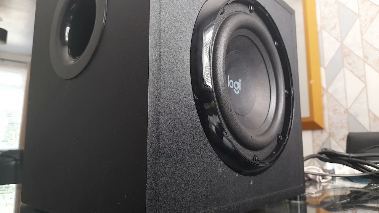 Logitech z623 Bass Test Aqua Drop