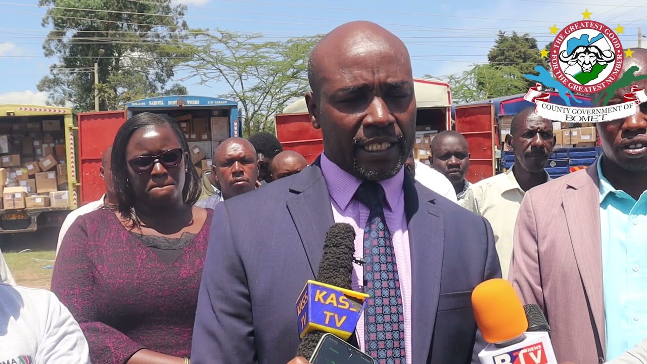 Governor Barchok flags off  medical supplies from KEMSA to Bomet’s health facilities.