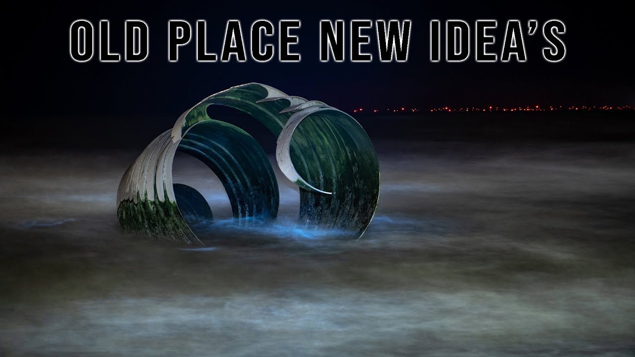 Old Place with New Idea's, Night Photography Seascpae at Mary's Shell, Light Painting Long Exposure