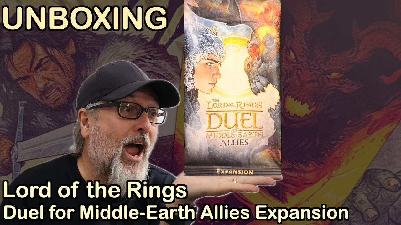 Распаковка дополнения Lord of the Rings: Duel for Middle-Earth Allies | Антуан Бауза и Бруно Катала