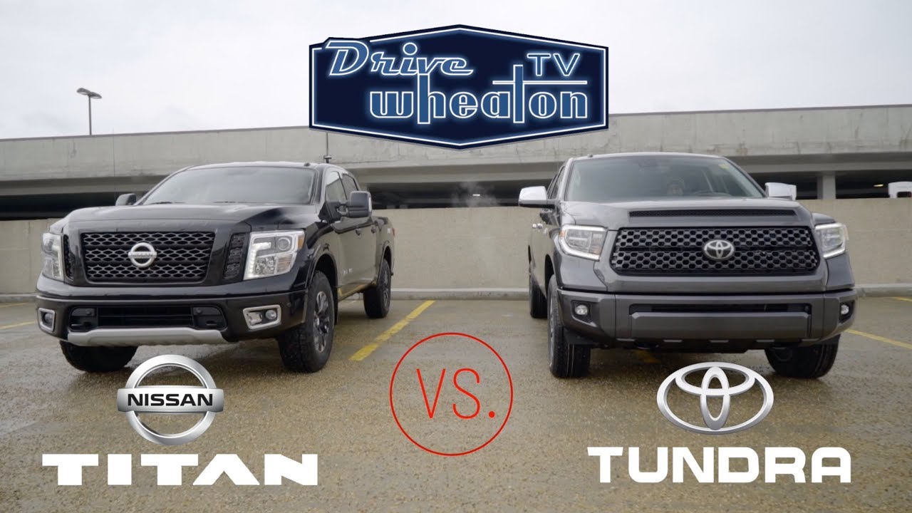 Nissan Titan vs. Toyota Tundra | Full-Size Pickup Comparison