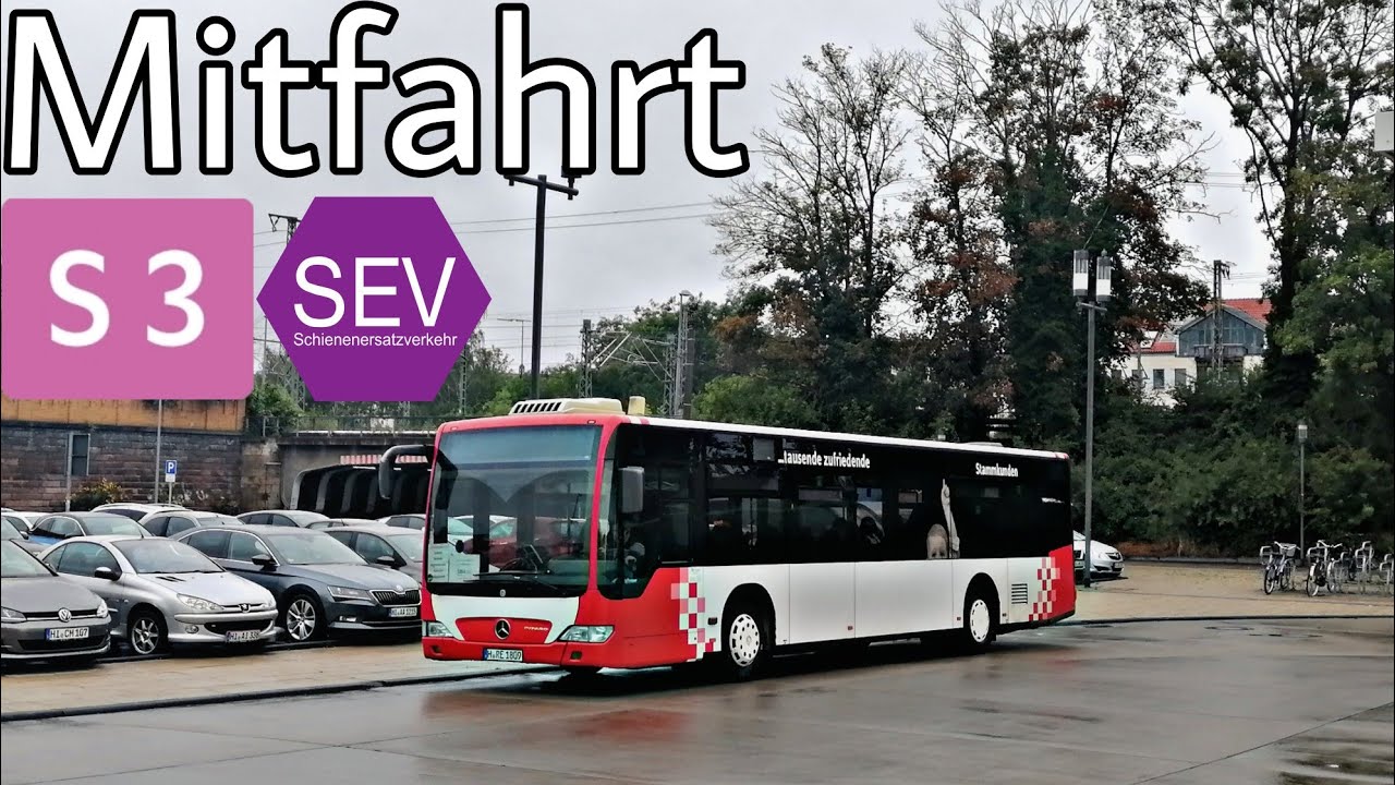 Mitfahrt | Mercedes-Benz Citaro O530 Facelift | Linie S3 SEV | Lehrte - Hildesheim Hbf
