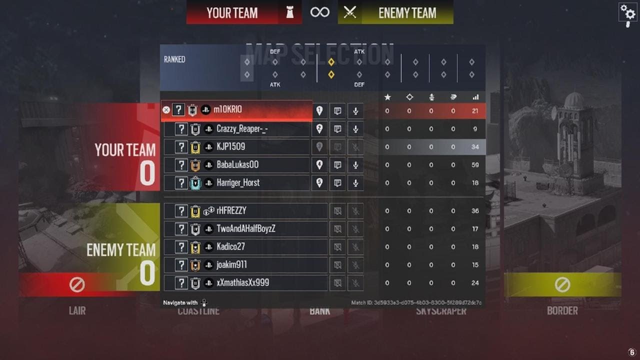 Siege Ranked