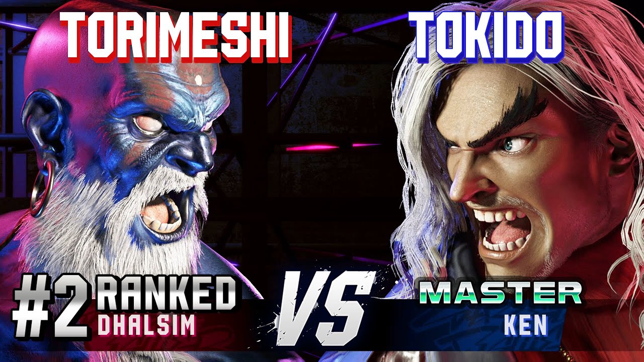 SF6 ▰ TORIMESHI (#2 Ranked Dhalsim) vs TOKIDO (Ken) ▰ High Level Gameplay