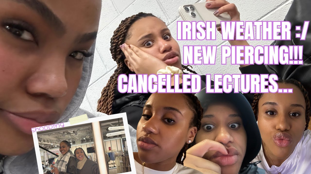 first week of uni after a long and lovely winter break!!!