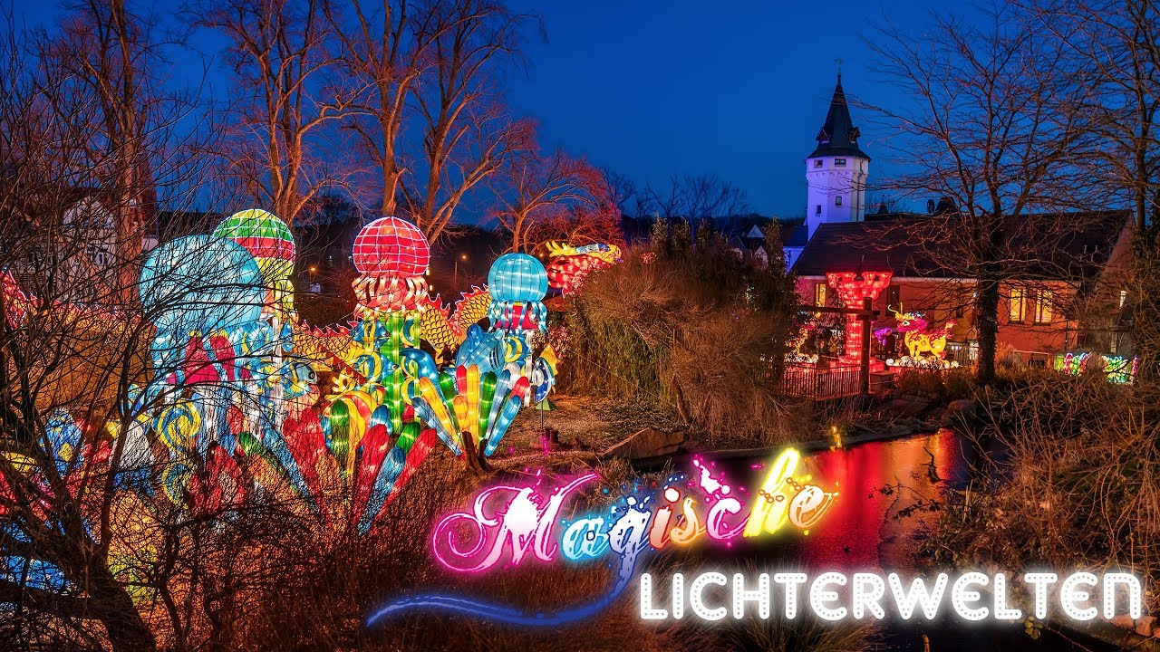 Magische Lichterwelten - Zoo Halle