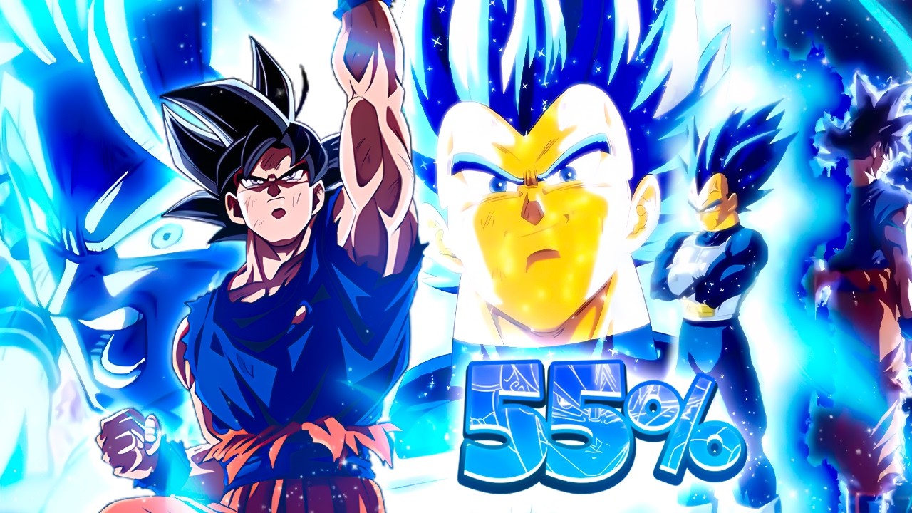 ONE COPY IS ALL YOU NEED!! LR PHY UI Goku + SSBE Vegeta 55% First Look | Dragon Ball Z Dokkan Battle