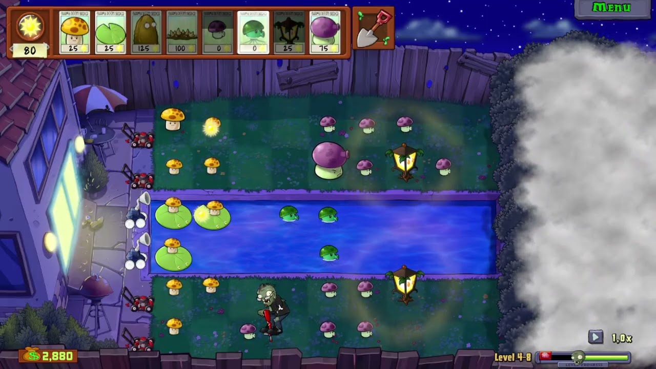 Plants Vs Zombies Replanted | Adventure: 4-8