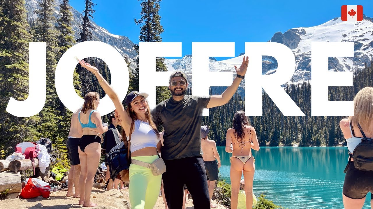 Самое красивое озеро Канады | Озеро Джоффр | Мой первый поход в Канаду