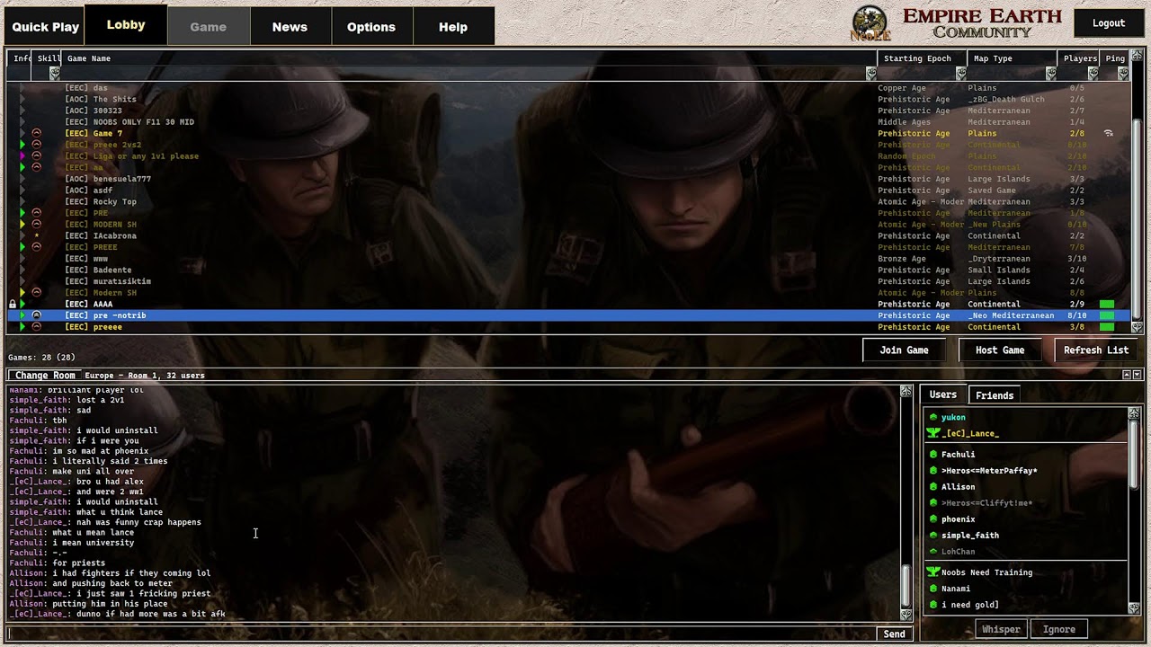 EMPIRE EARTH LIVE DECEMBER 21 2024