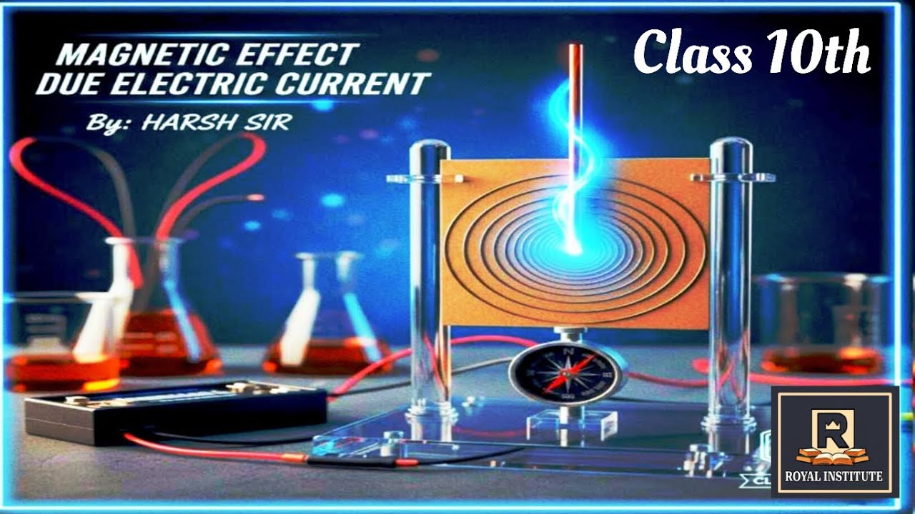 Magnetic Effect due to Electric Current | Class 10 Physics | NCERT | By Harsh Sir | Royal Institute
