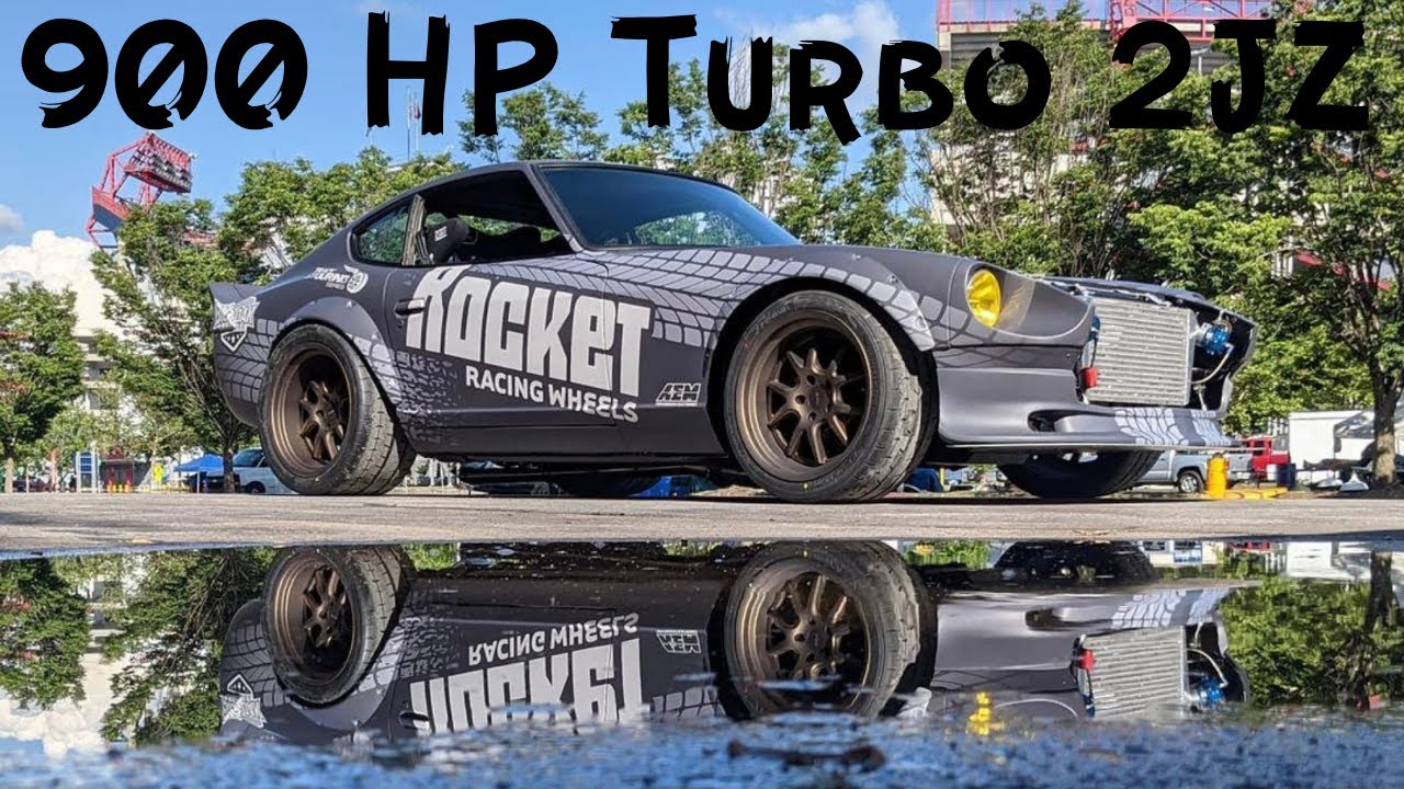 Rocket Racing Wheels 950HP 1978 Datsun 280Z 2JZ Turbo Autocross Weapon the 