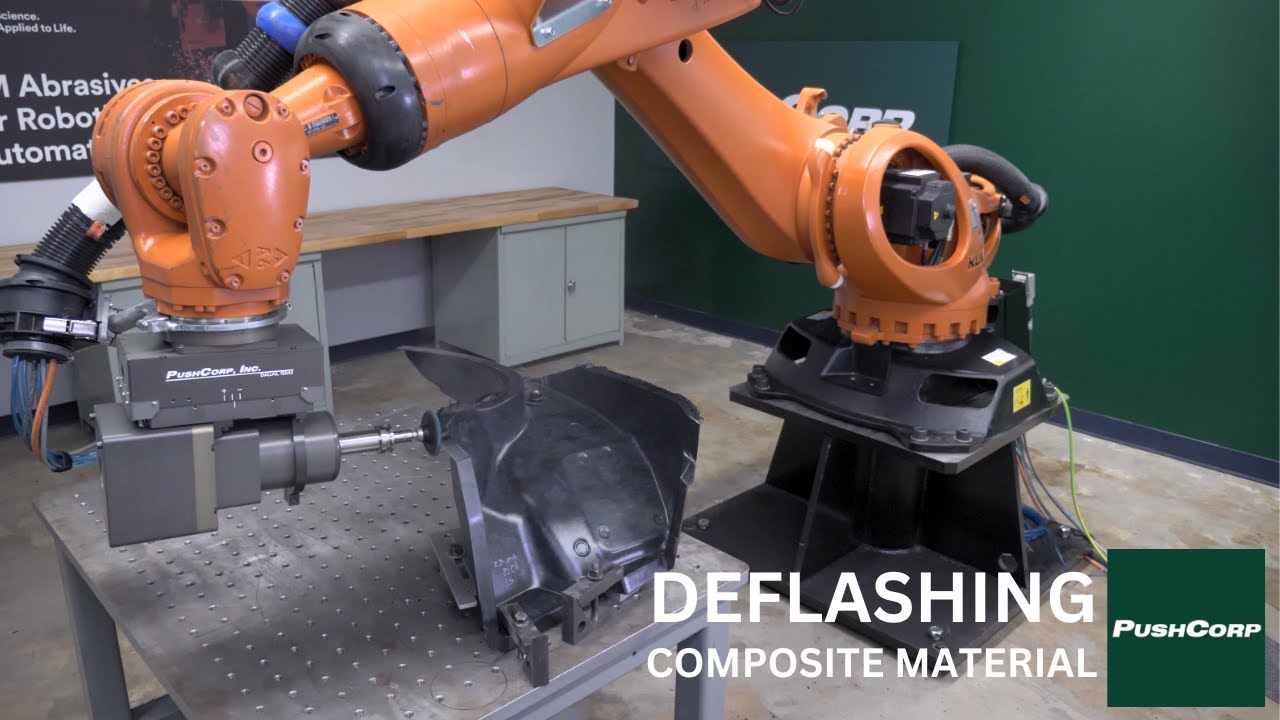 Automated Robotic Deflashing on Composite Panels
