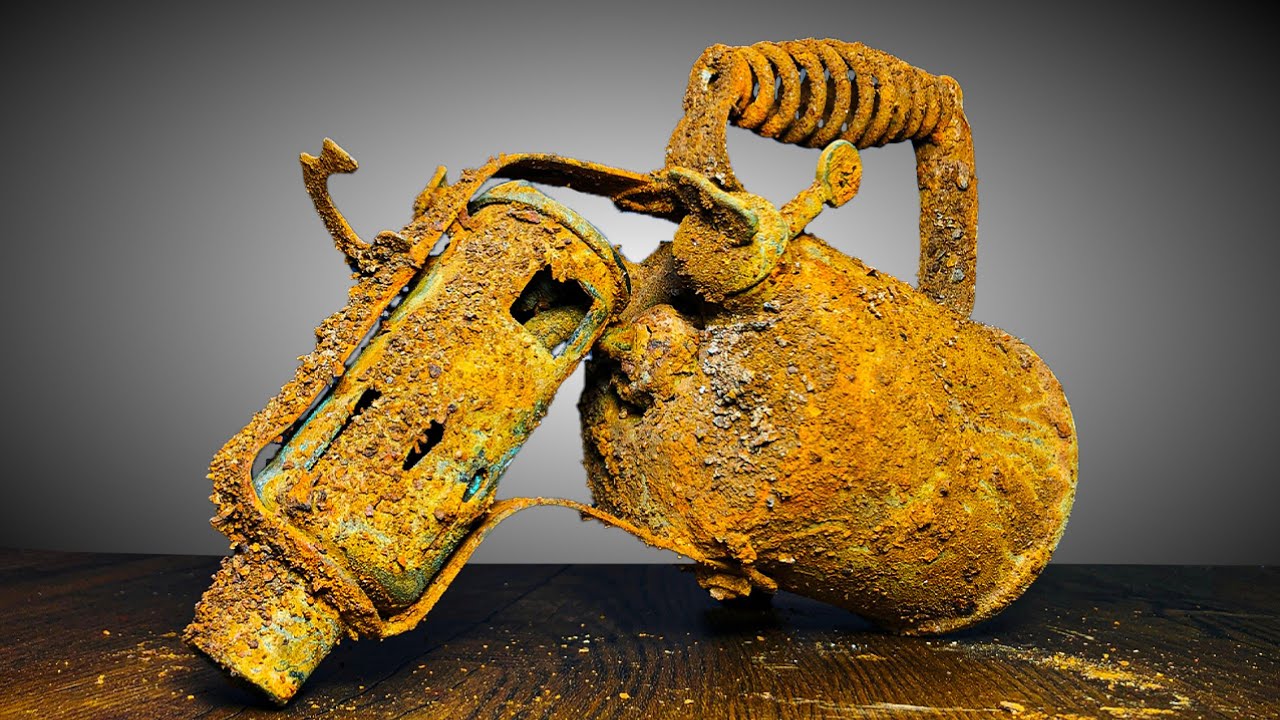 Rusty Antique Blowtorch Restoration