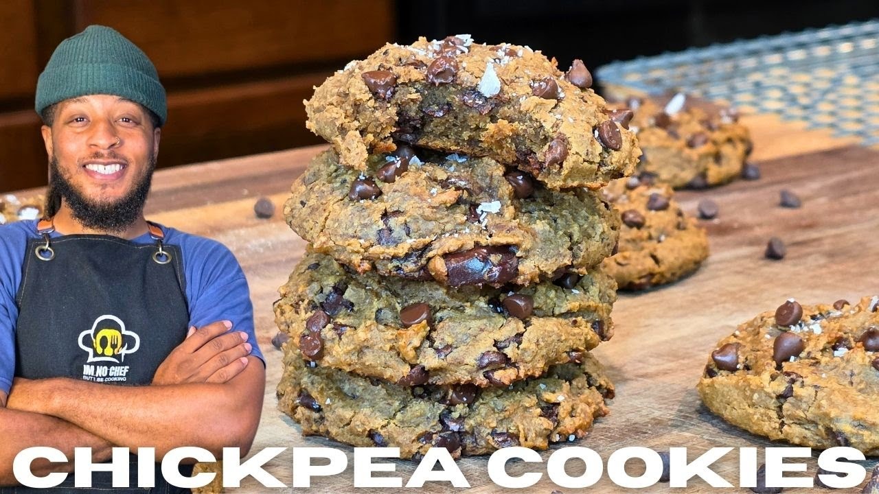 Chickpea Cookies? 🤯  They Actually Taste Amazing!
