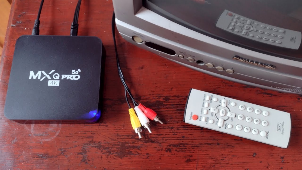 Como Conectar A TV Box Na Entrada AV da Televisão de Tubo