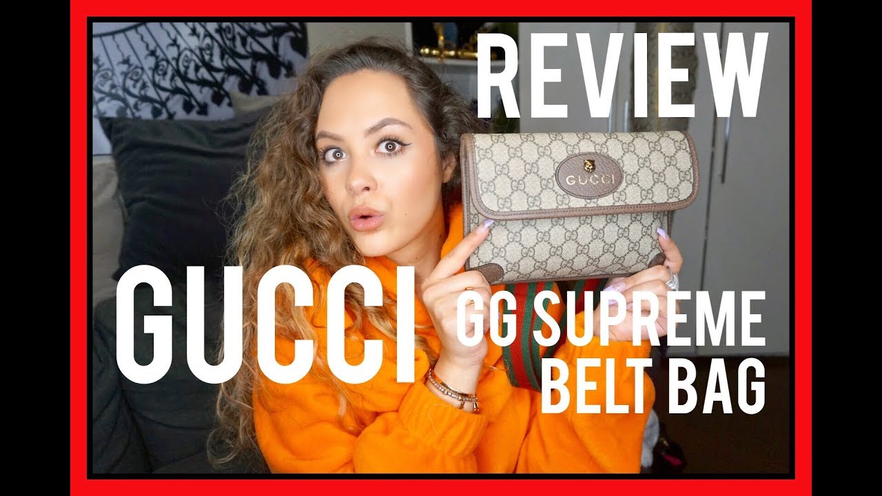 GUCCI BELT BAG REVIEW & HOW TO STYLE A BELT BAG | CA$$IE THORPE
