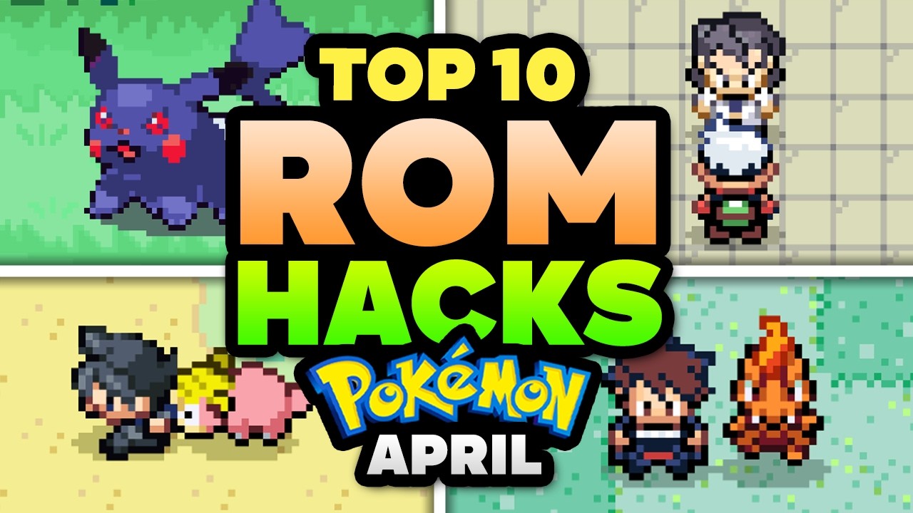 Топ-10 лучших ROM-хаков для Pokemon, в которые можно поиграть в апреле 2026 года.
