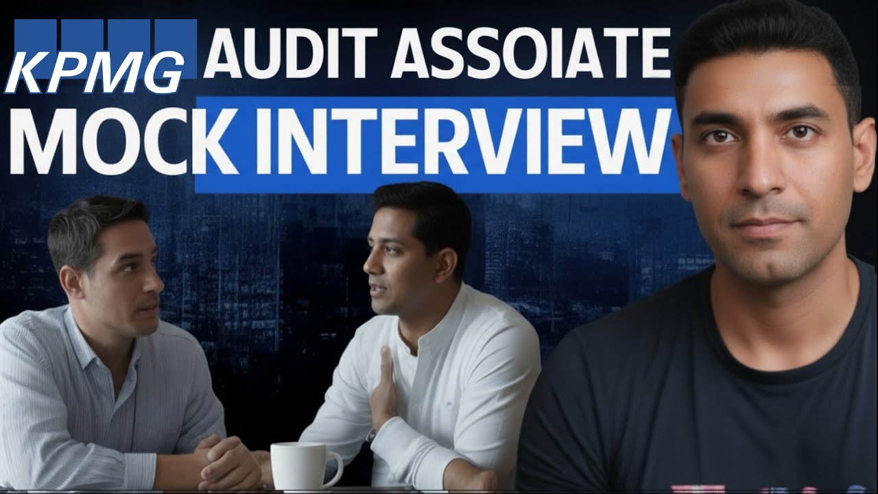 KPMG Mock Interview for Freshers | Audit Associate Role | Full Interview Practice
