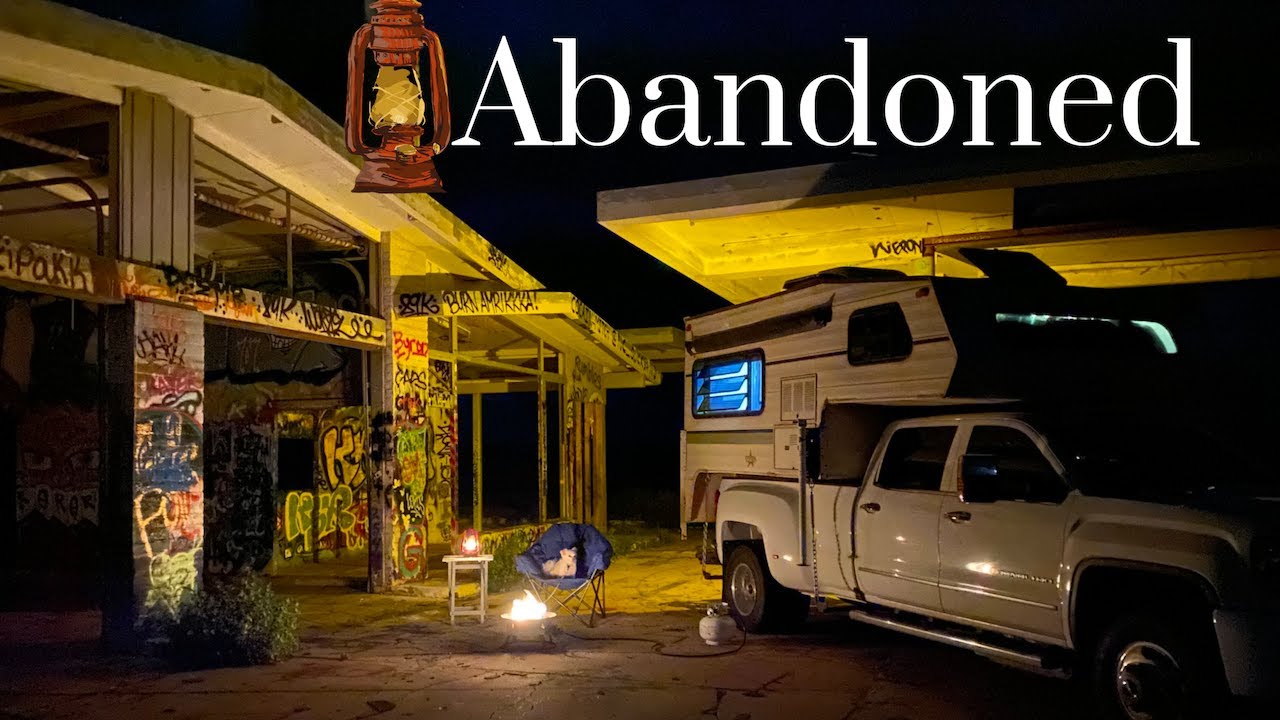 Camping Alone In A Cursed Abandoned Town
